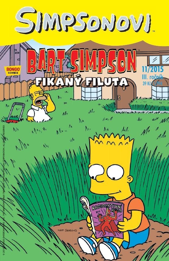 Levně Simpsonovi - Bart Simpson 11/2015 - Fikaný filuta - Matthew Abram Groening
