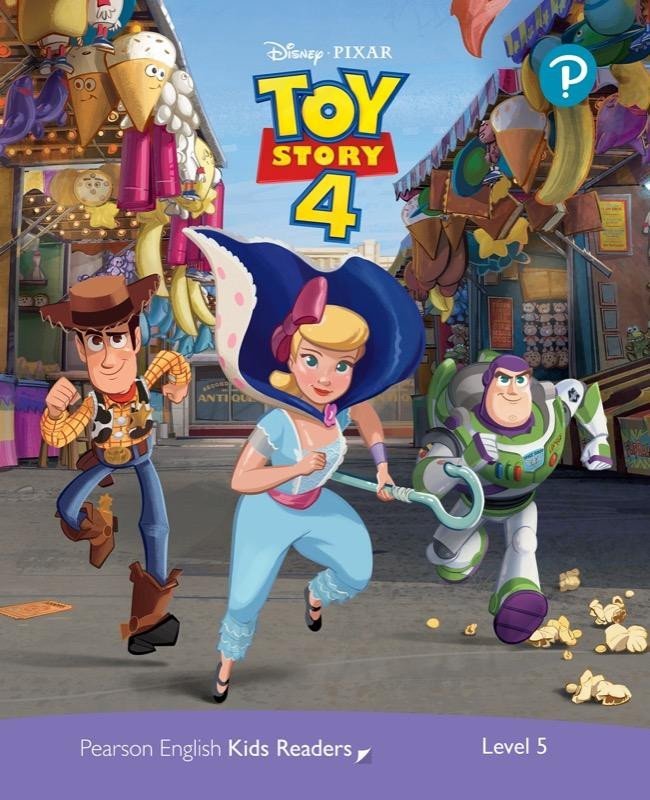 Levně Pearson English Kids Readers: Level 5 Toy Story 4 (DISNEY) - Mo Sanders