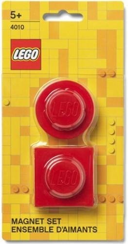 Levně Magnetky LEGO set - červené 2 ks