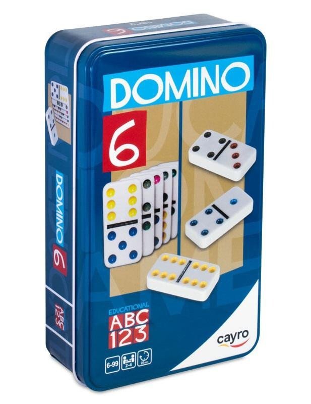 Levně Domino Double 6 Color- Společenská hra