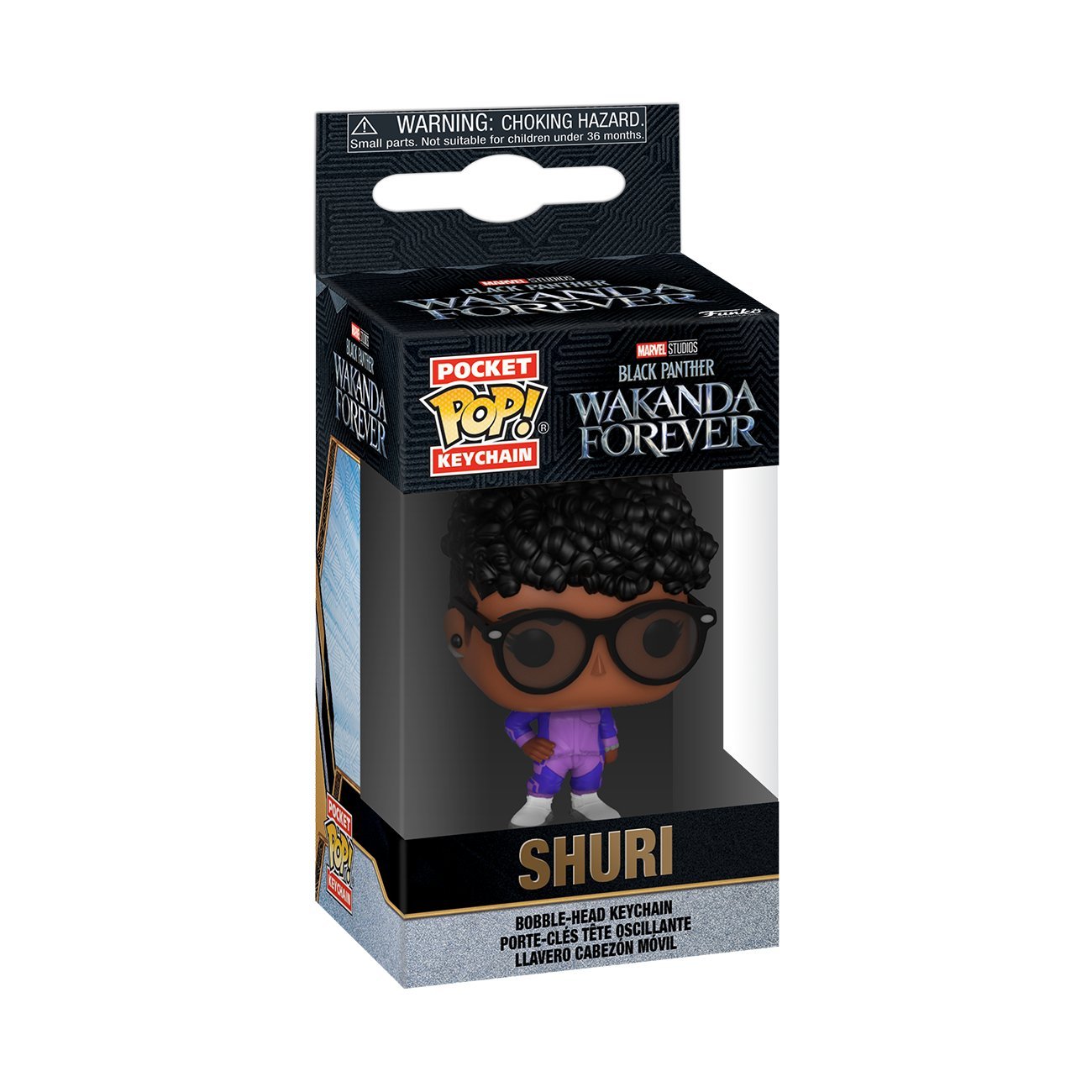 Levně Funko POP Keychain: Black Panter Wakanda Forewer - Shuri