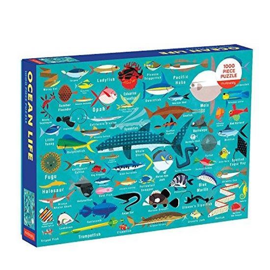 Levně Puzzle: Ocean Life/Podmořský svět (1000 dílků)