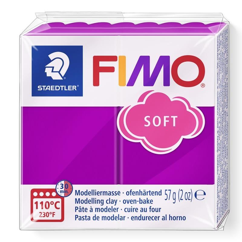 Levně FIMO soft 57g - purpurová