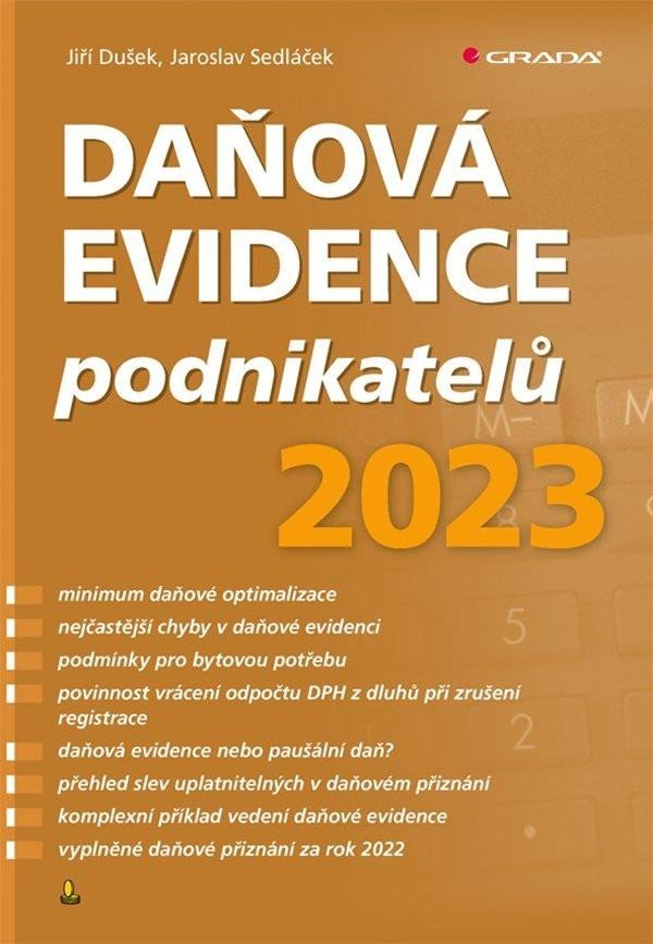 Levně Daňová evidence podnikatelů 2023 - Jiří Dušek