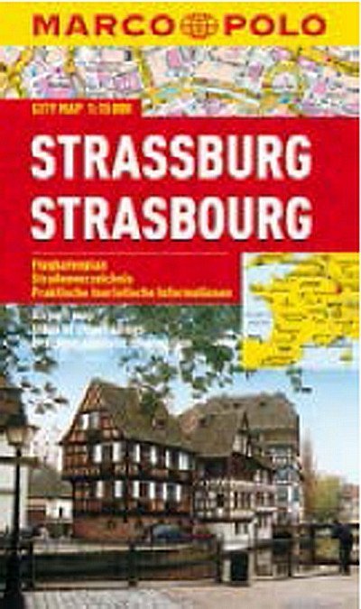 Levně Strassburg/Strasbourg - City Map 1:15000