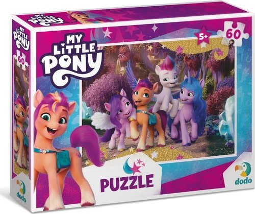 Levně Puzzle My Little Pony: V kouzelném lese 60 dílků