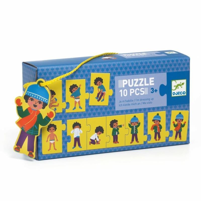 Levně DJECO Puzzle oblékání - 10 pcs