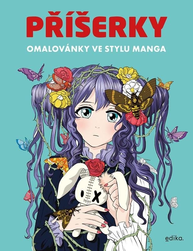 Levně Příšerky - Omalovánky ve stylu manga - autorů kolektiv