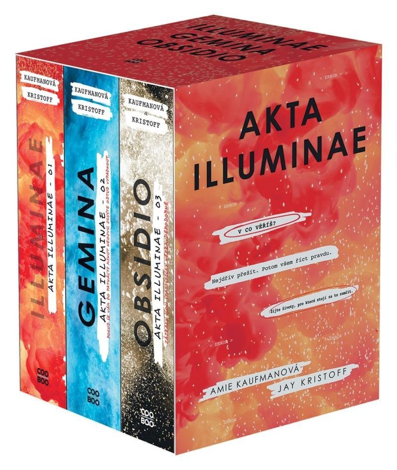 Akta Illuminae BOX - Amie Kaufmanová