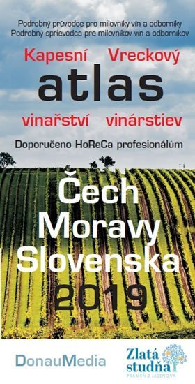 Levně Kapesní atlas vinařství/Vreckový atlas vinárstev - Čech, Moravy - Slovenska 2019