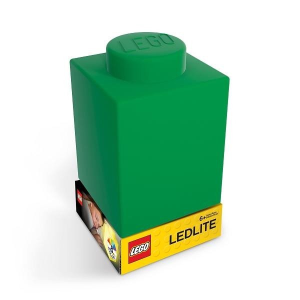 Levně LEGO Classic kostka noční světlo - zelená