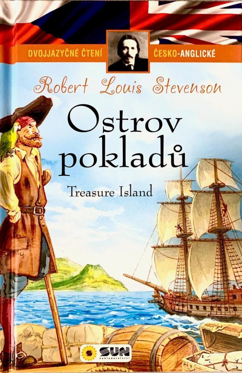 Ostrov pokladů - Dvojjazyčné čtení Č-A - Robert Louis Stevenson