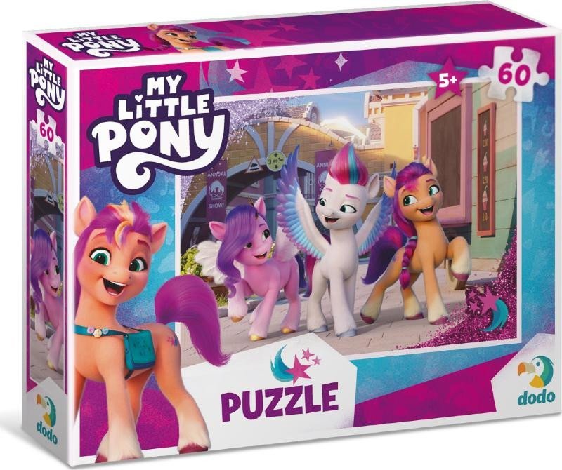 Levně Puzzle My Little Pony: Ve městě 60 dílků