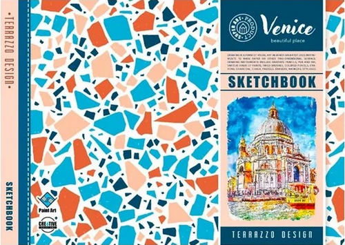 Levně Sketchbook VENICE 19,7 x 14,5 cm