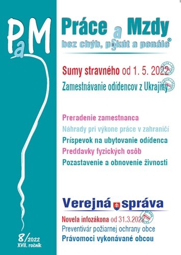 Levně PAM 8/2022 - Iveta Matlovičová; Ján Mintál; Marta Boráková