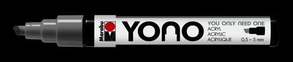 Marabu YONO akrylový popisovač 0,5-5 mm - šedý