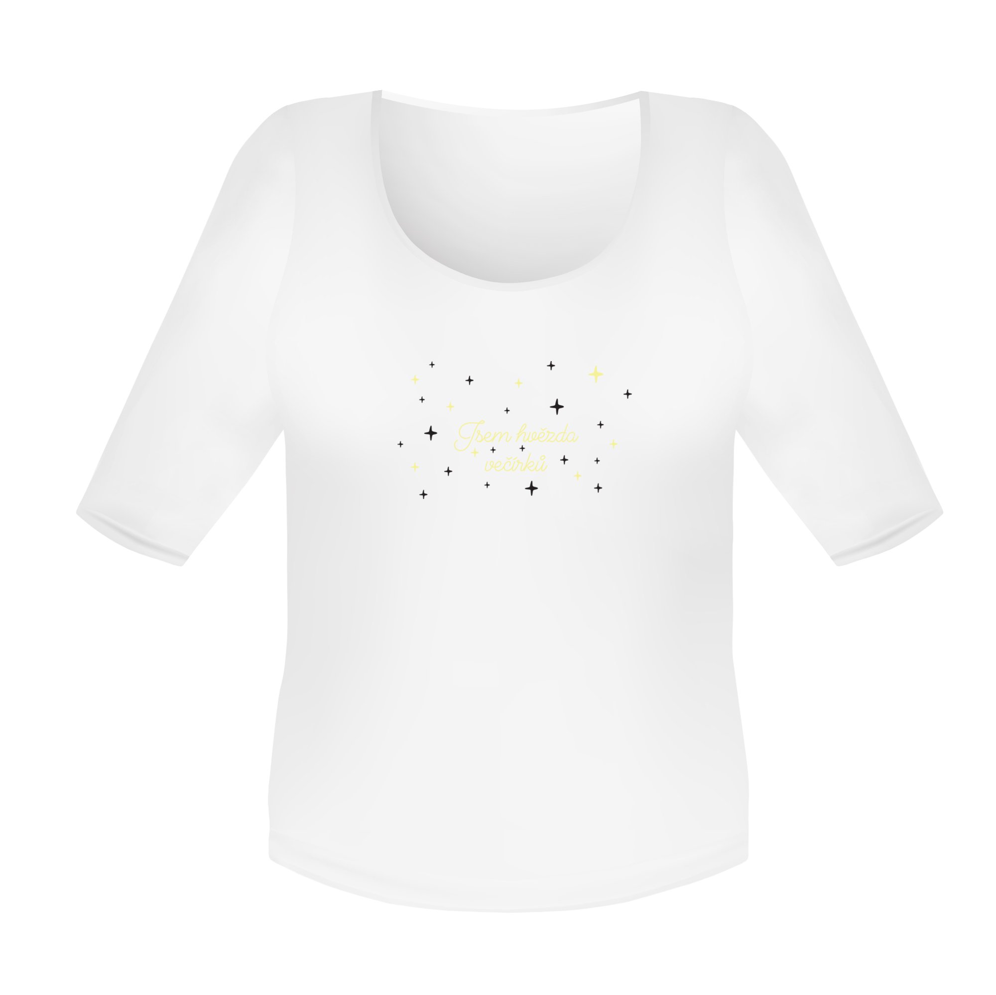 Levně Albi Svítící dámské tričko - Jsem hvězda večírků, vel. XL - Albi