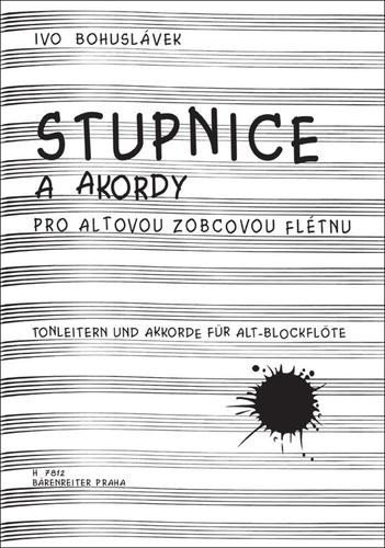 Levně Stupnice a akordy pro altovou zobcovou flétnu - Ivo Bohuslávek