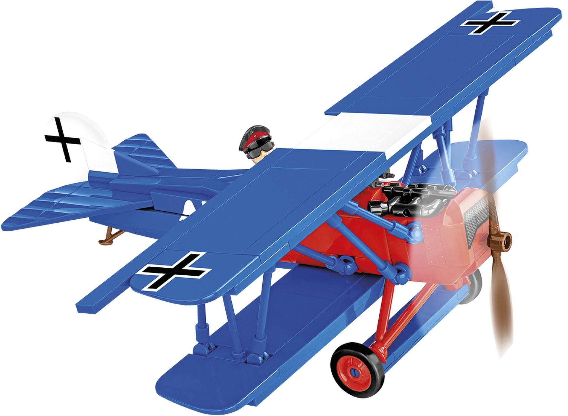 Levně COBI 2994 Great War Fokker D VII, 1:32, 255 k, 1 f