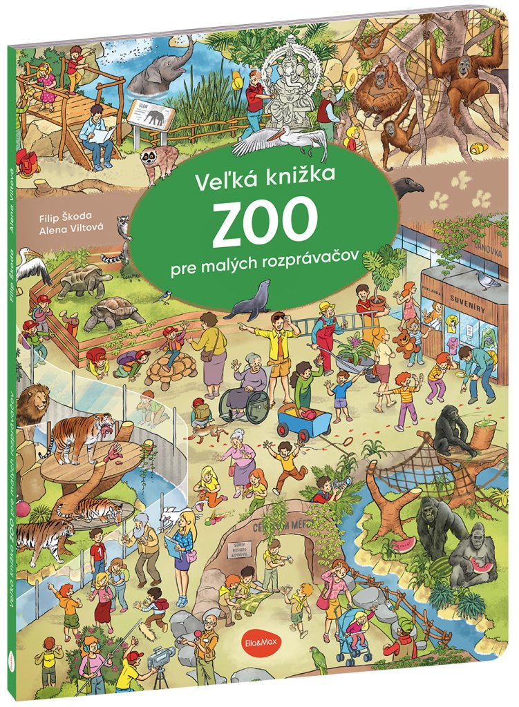 Levně Vel'ká knižka ZOO pre malých rozprávačov