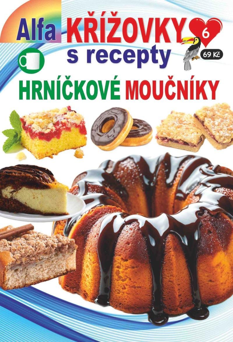 Levně Křížovky s recepty 6/2024 - Hrníčkové moučníky