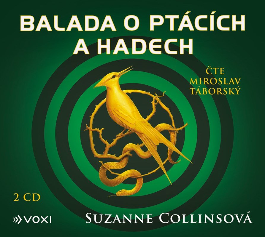 Levně Balada o ptácích a hadech (audiokniha) - Suzanne Collinsová