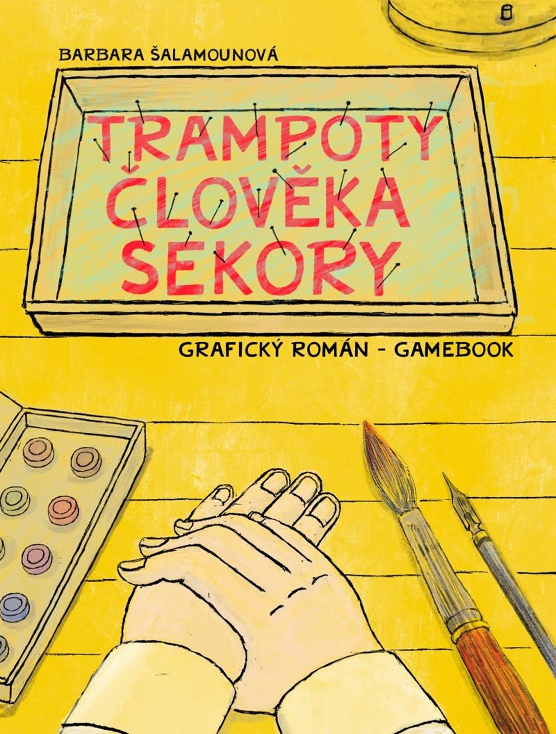 Levně Trampoty člověka Sekory. Grafický román – gamebook - Barbara Šalamounová