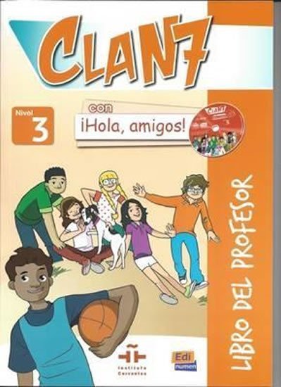 Levně Clan 7 Nivel 3 - Libro del profesor + CD + CD-ROM