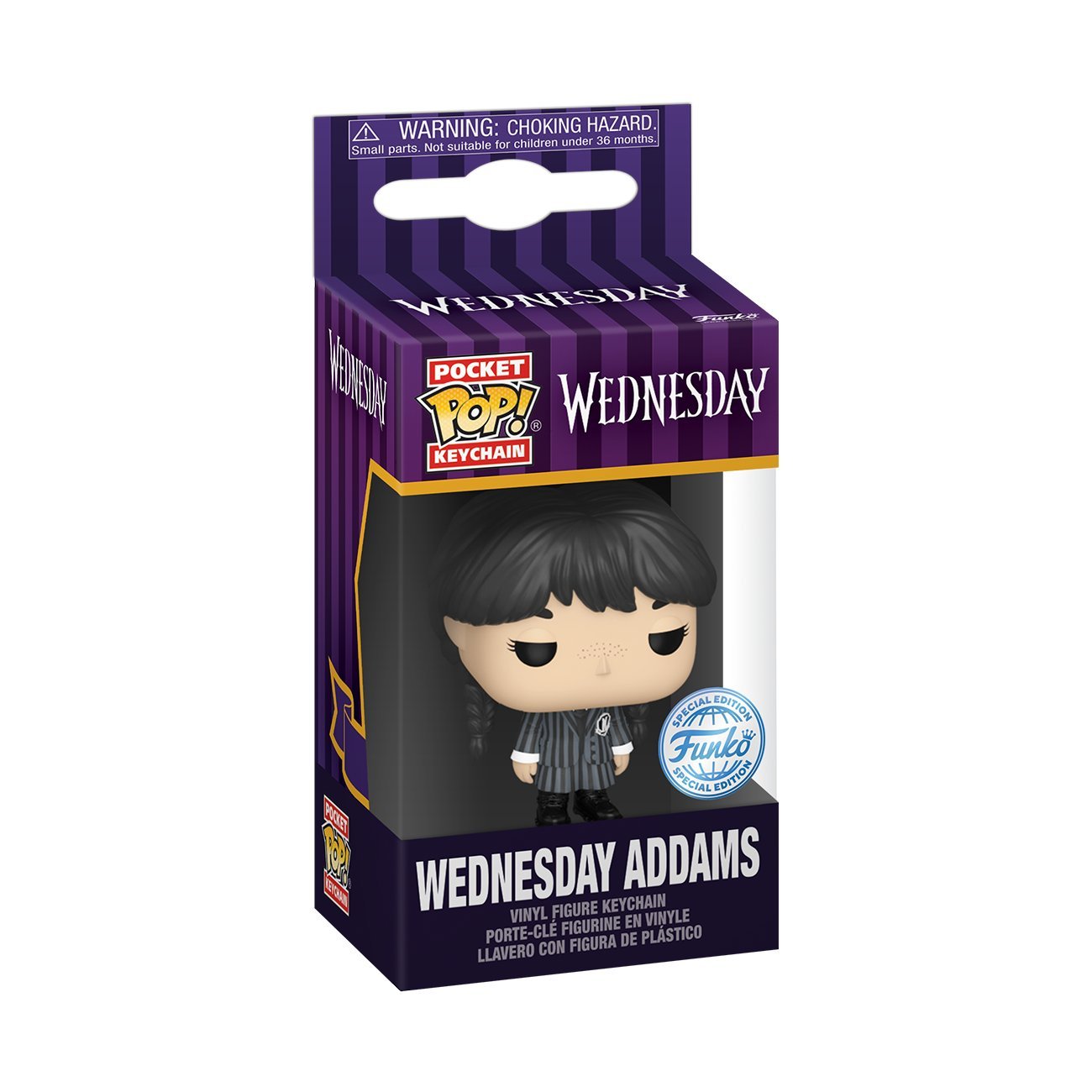 Levně Funko POP Keychain: Wednesday - Wednesday