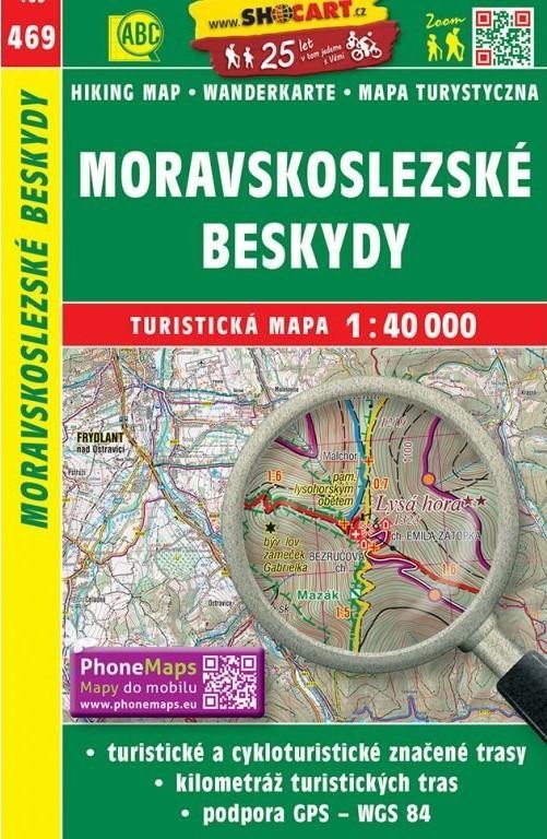 Levně SC 469 Moravskoslezské Beskydy 1:40 000