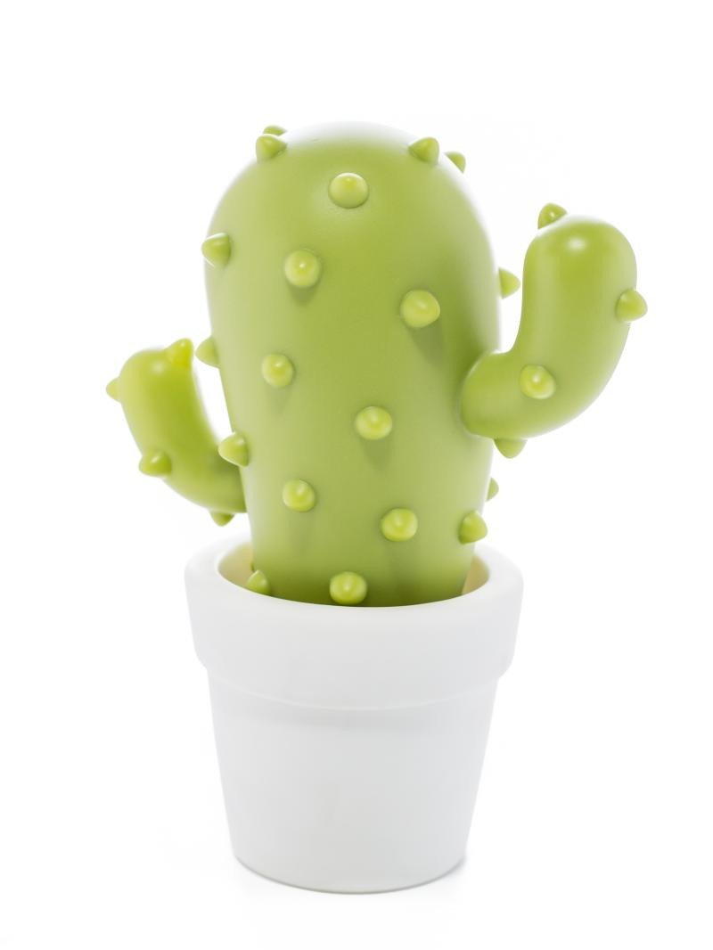 Levně MTM Dhink LED lampička s časovačem a změnou barev - Kaktus zelený