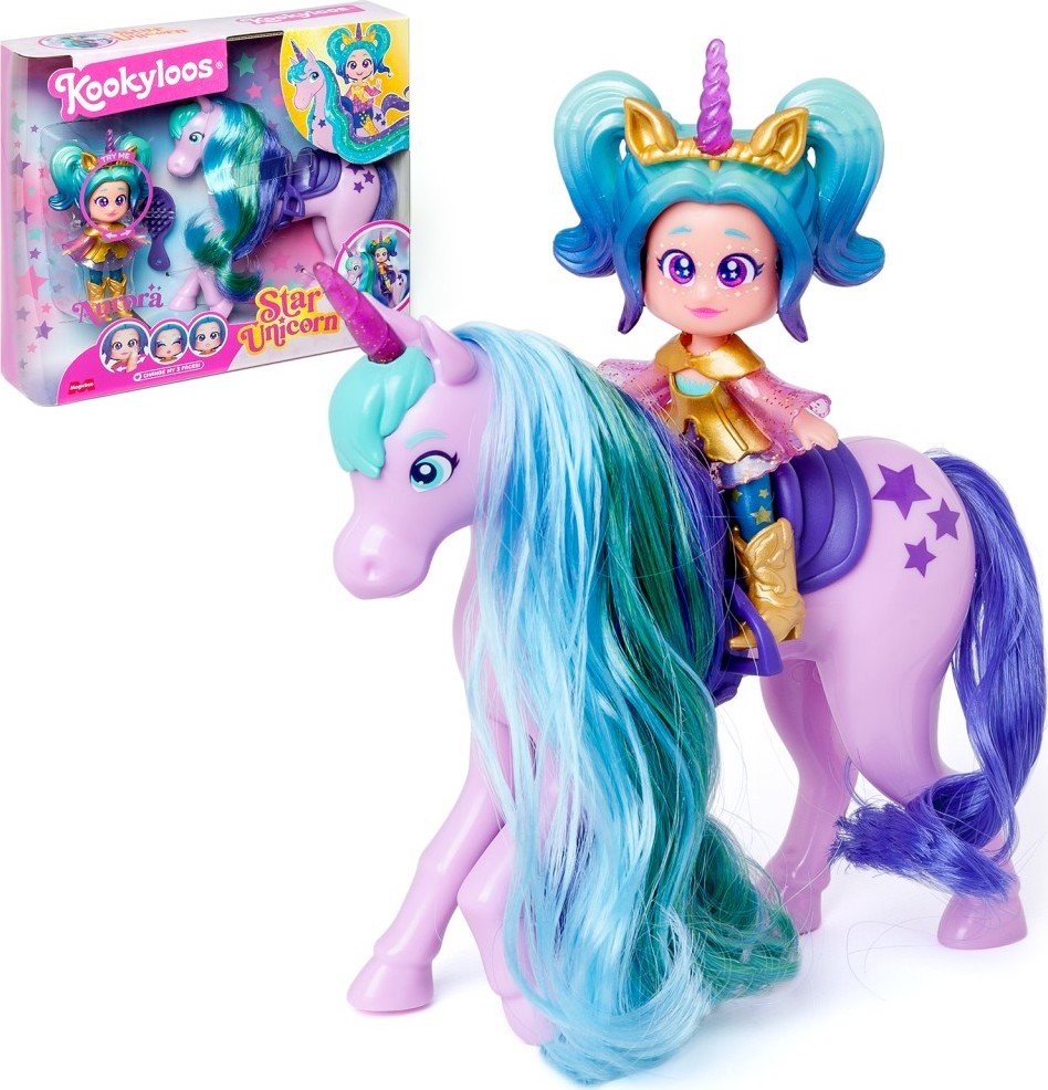 Panenka KookyLoos Star Unicorn - Alltoys