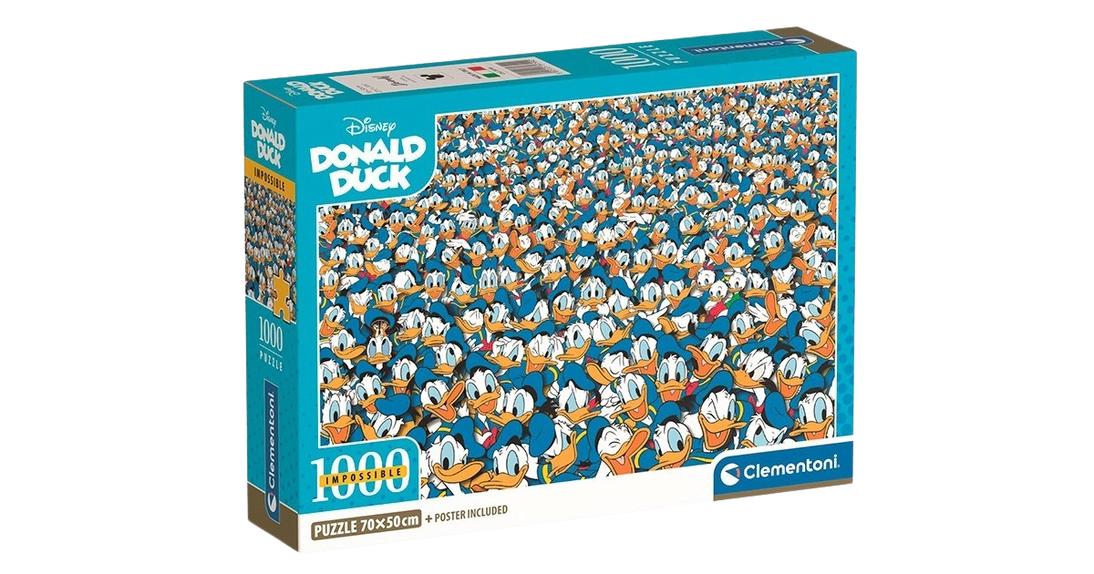 Product detail of Puzzle Impossible: Kačer Donald 1000 dílků