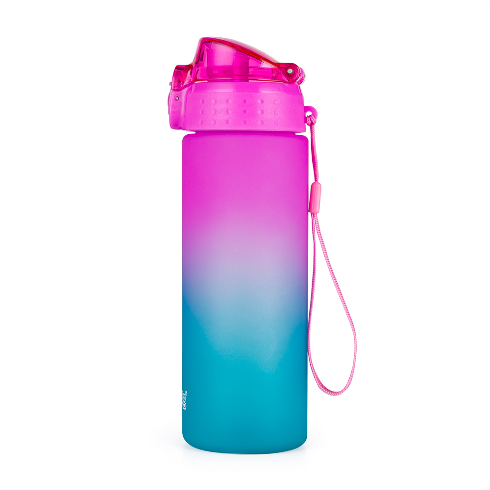 Levně Láhev na pití Oxy Click 600 ml - Oxy Ombre blue-pink