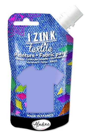 Levně Textilní barva IZINK Textile - šedá, 80 ml