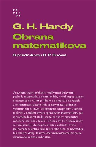 Levně Obrana matematikova - Godfrey Harold Hardy
