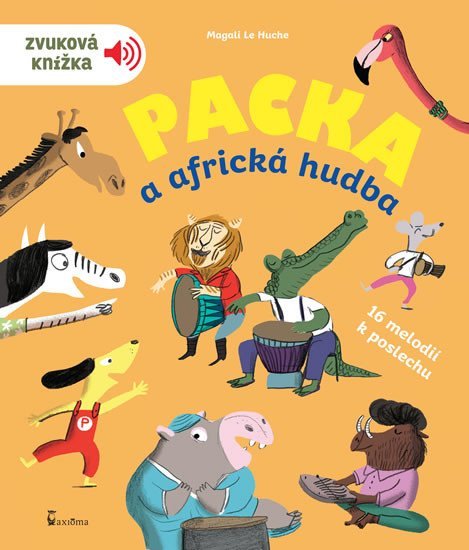 Levně Packa a africká hudba - Zvuková knížka