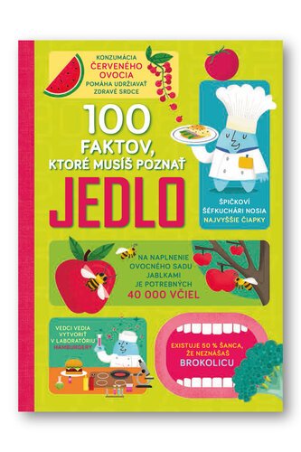 100 faktov, ktoré musíš poznat Jedlo - Alice James; Jerome Martin