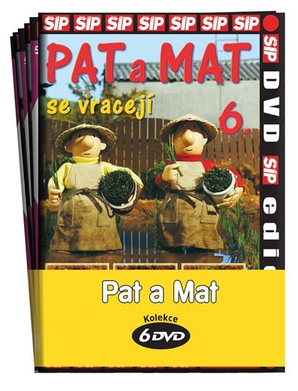 Levně Pat a Mat 1 - 6 / kolekce 6 DVD