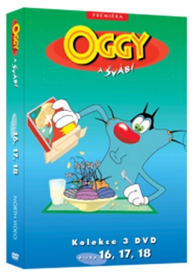 Levně Oggy a švábi 16 - 18 / kolekce 3 DVD
