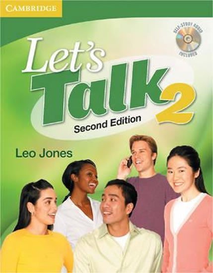 Levně Let´s Talk Students Book 2 with Self-study Audio CD - Leo Jones