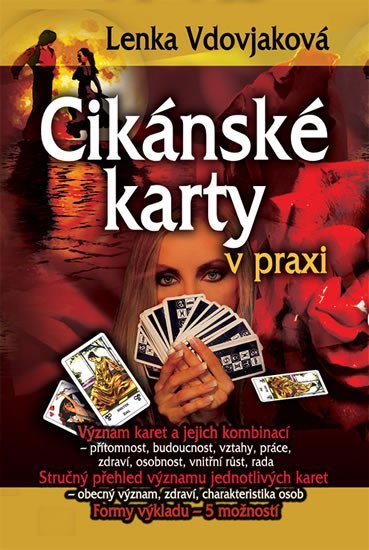 Cikánské karty v praxi (kniha + karty) - Lenka Vdovjaková