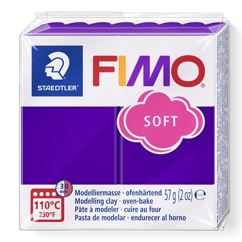 Levně FIMO soft 57g - fialová