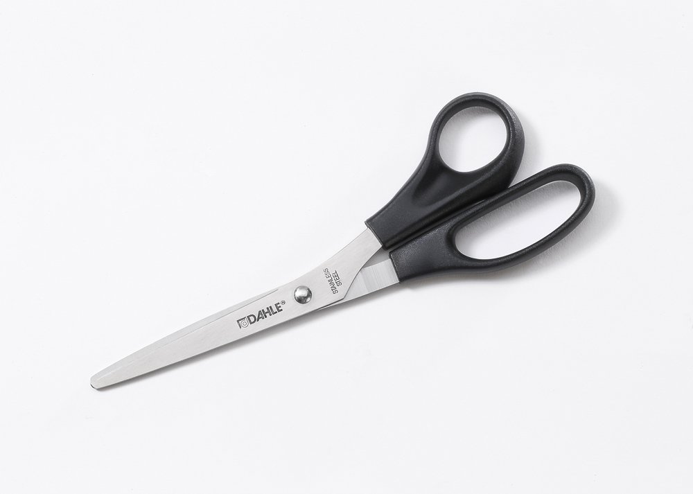 Levně Dahle nůžky Home, 20 cm, symetrické, černé - 5ks