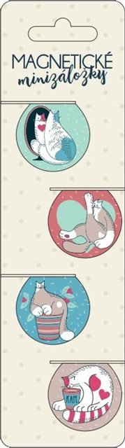 Levně Albi Magnetická minizáložka - Kočky - Albi