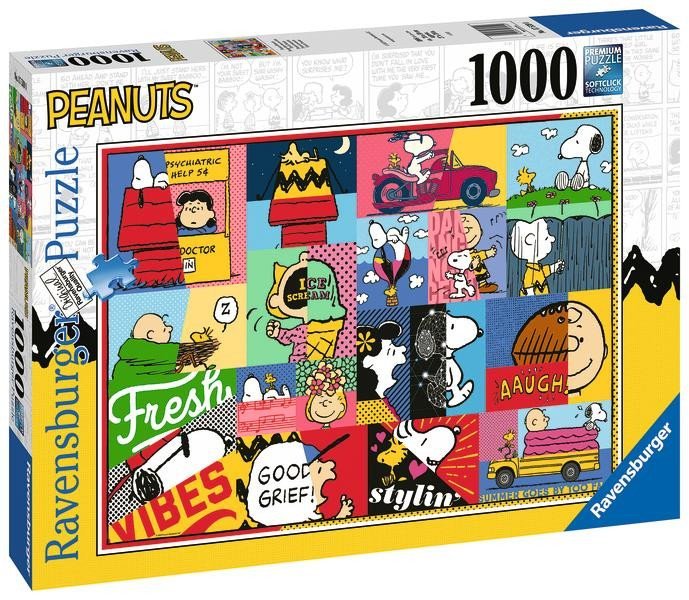 Levně Puzzle Peanuts Snoopy: Momentky 1000 dílků