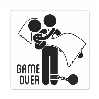 Pánské humorné tričko - Game over, vel. XXL - Albi