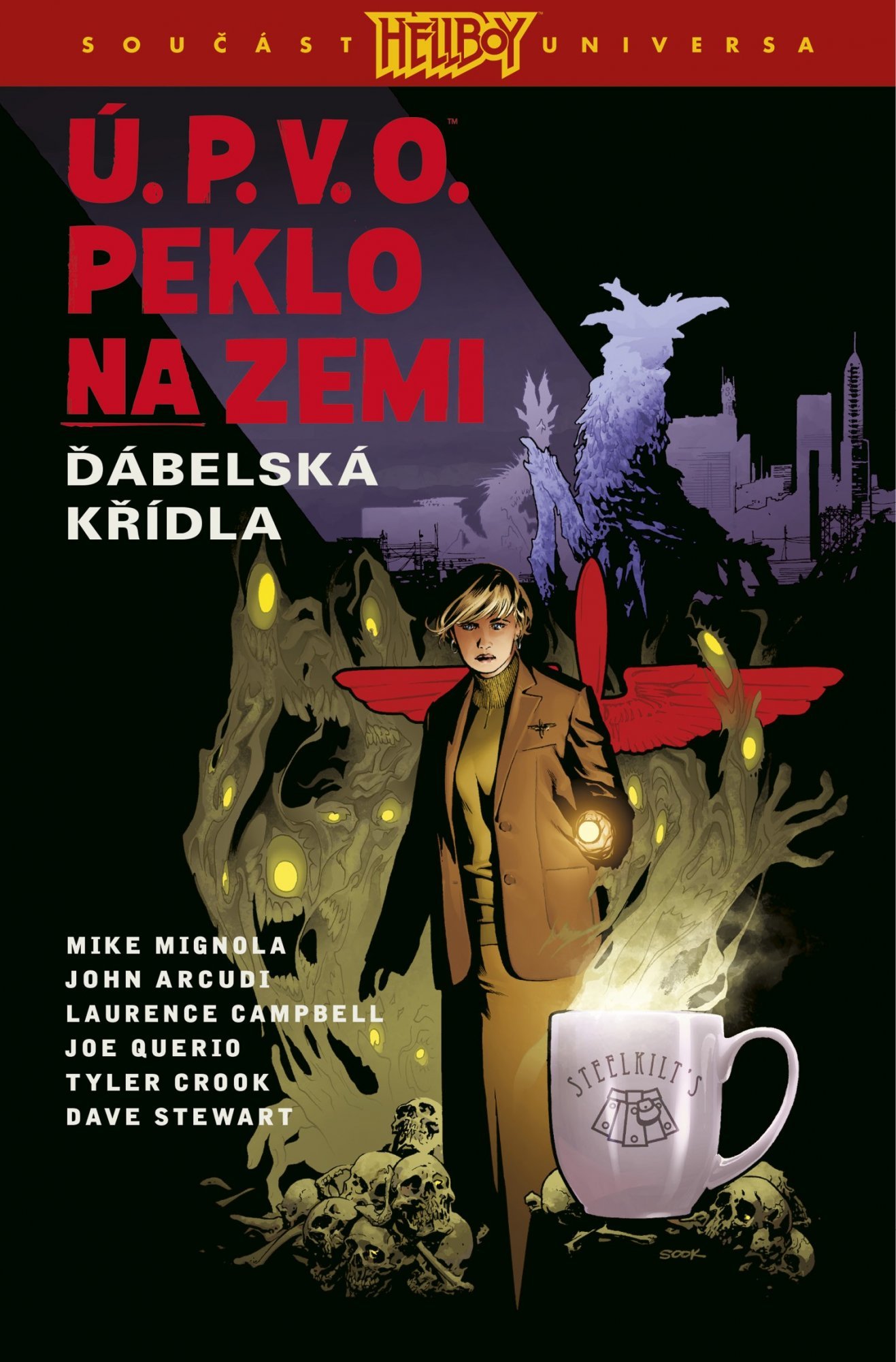 Levně Ú.P.V.O. Peklo na zemi 10: Ďábelská křídla - John Arcudi