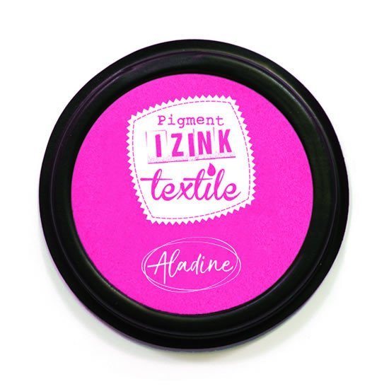 Levně Razítkovací polštářek na textil IZINK textile - růžový