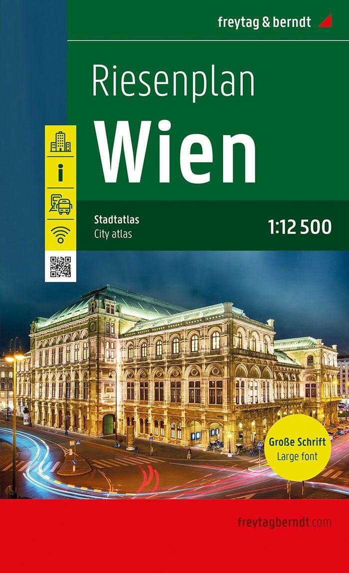 Levně Vídeň 1:12 500 / plán města